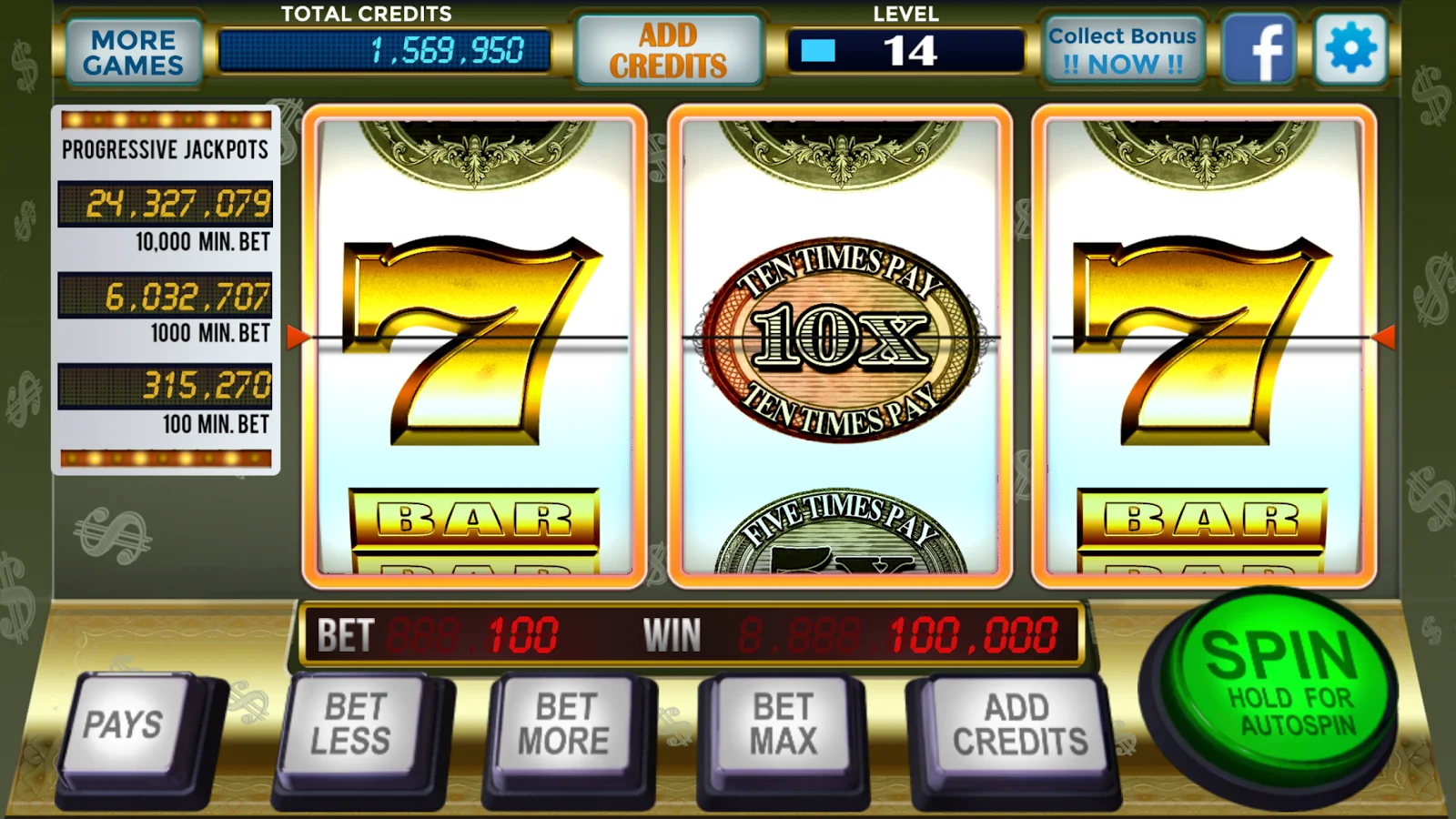 Jackpot party slots